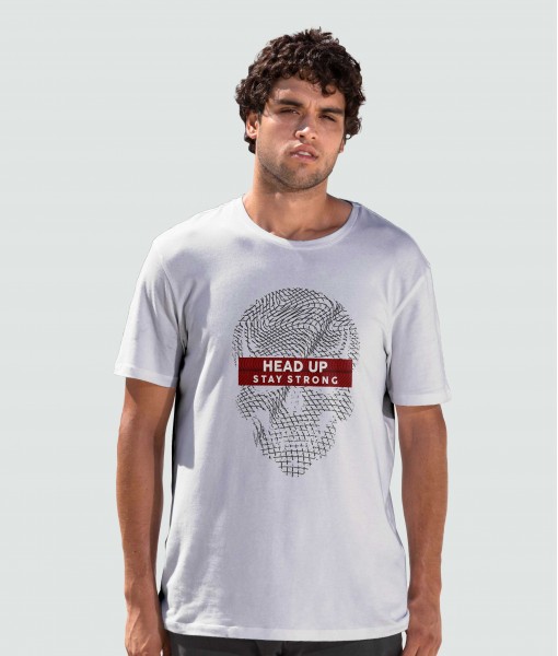 Мъжка тениска Готика Staystrong skull - TShirtArtShop.com